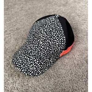 Lululemon Fast Paced Run Hat Womens OS Mesh Snapback Athleisure White Black